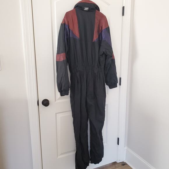 Vtg Boulder Gear Ski Suit One-Piece Softshell Solar Lock 80’s Unisex L Metallic - Picture 14 of 16